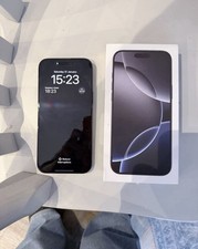 Apple iPhone 16 Pro Max Black Titanium, 256GB, Unlocked