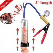 Men Male Penis Pump Male Enhancer Enlarger Enlargement Cylinder Hand-Pump Kit ED