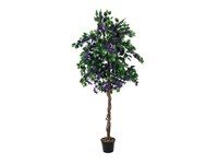 Europalms Bougainvillea Lavendel M. Zementfuß 180Cm, Kunstpflanze
