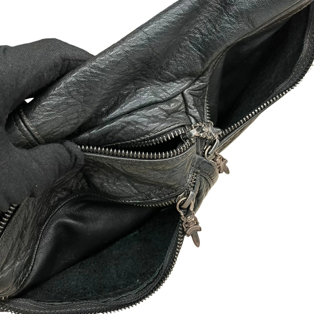 Chrome Hearts SNAT PACK Snat Pack 1 Large Body Bag Leather Should thumbnail 11