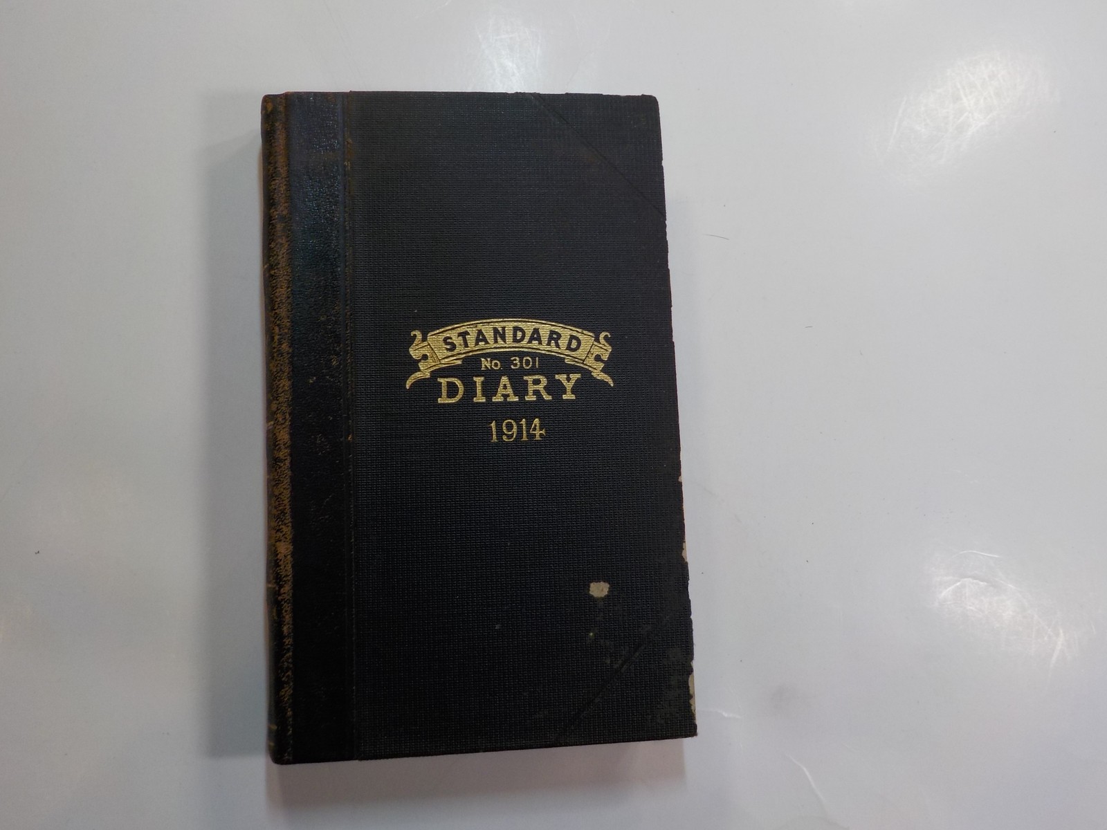 WW1 Diary 1914 Germany France War Farmer Pelham New Hampshire Handwritten WWI