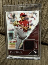 2026 Topps Series 1 Chase Burns Major Material Relic MLM-CB