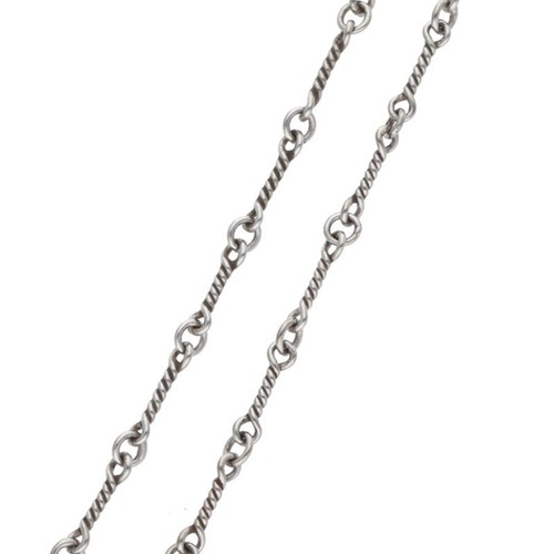 Chrome Hearts 18kWG NECKCHAIN T18 Twist Chain 18inch … - Gem