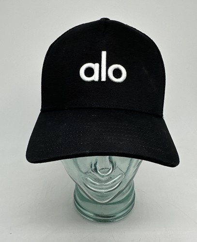Gorra Alo District malla trasera a presión camionero bordada yoga fitness para hombre