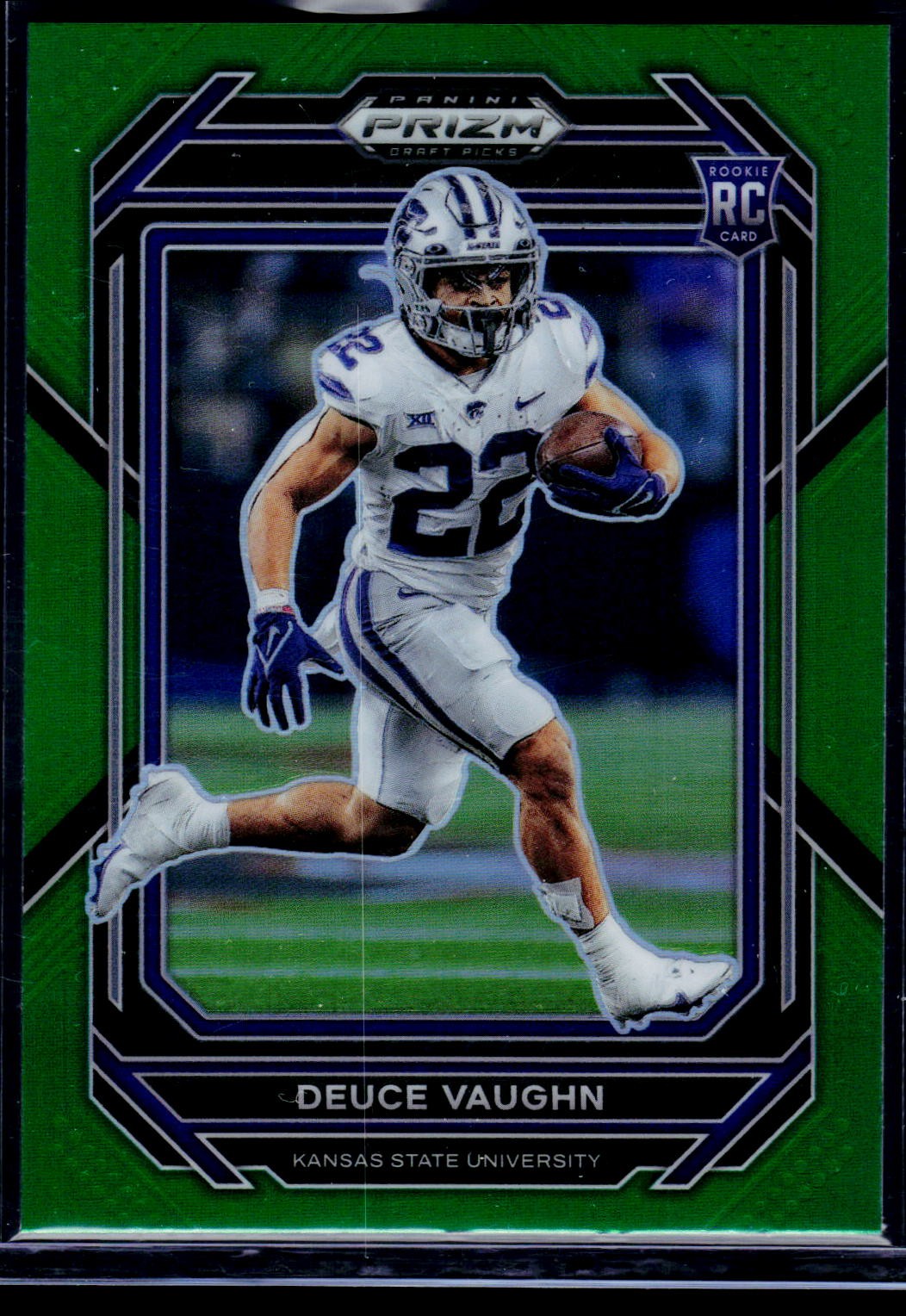 2023 Panini Prizm Draft Picks #126 Deuce Vaughn Prizms Green