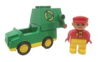 Lego Duplo Garbage Truck Refuse Recycle Set 2613 Vintage