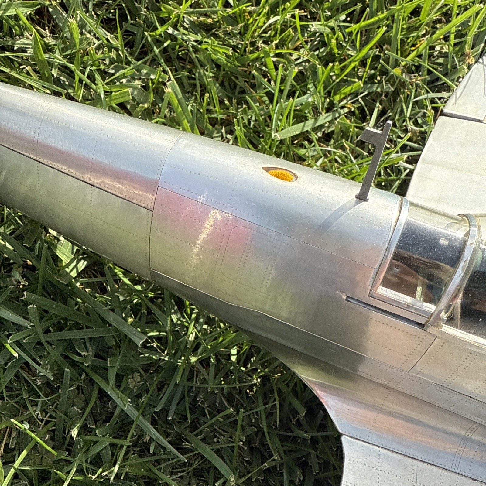 Spitfire Fighter Plane Model AP456 1/15 Scale Made From Aircraft Aluminum