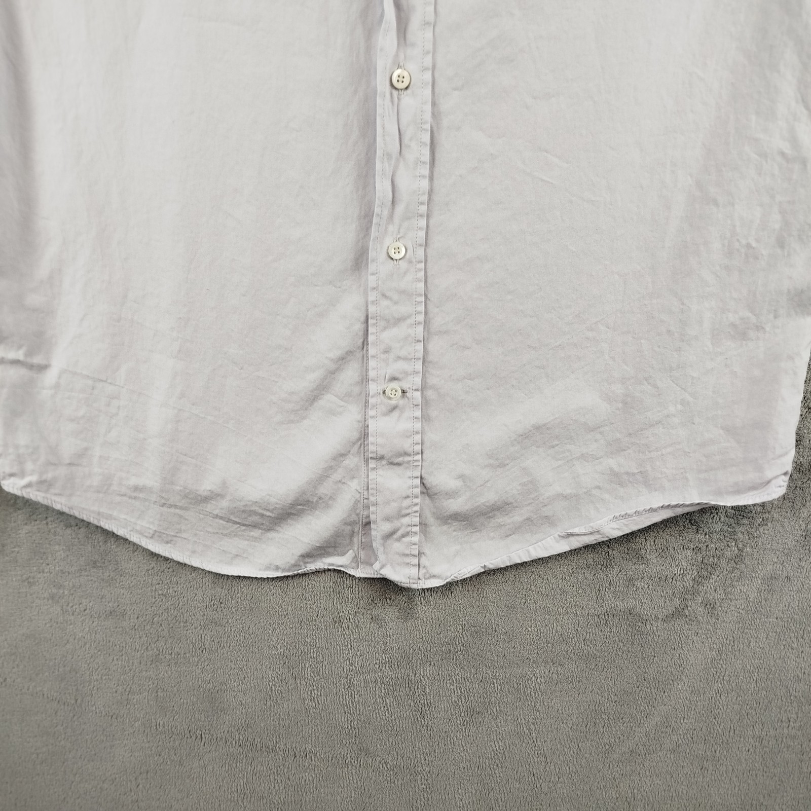 Brunello Cucinelli Basic Fit LavenderButton Up Sh… - image 3
