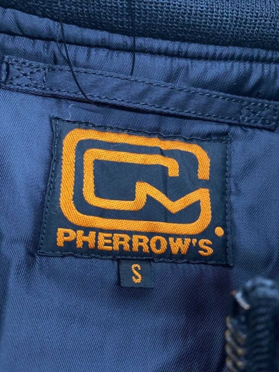 Pherrow S Flight Jacket/S/Polyester/Blk/Plain 3390 - image 3