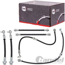 6xABS BREMSSCHLAUCH VORNE+HINTEN passend für NISSAN QASHQAI II RENAULT KADJAR