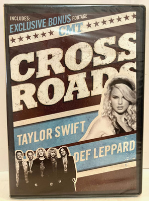 TAYLOR SWIFT & DEF LEPPARD - CMT Crossroads (2010) - DVD - NEW SEALED