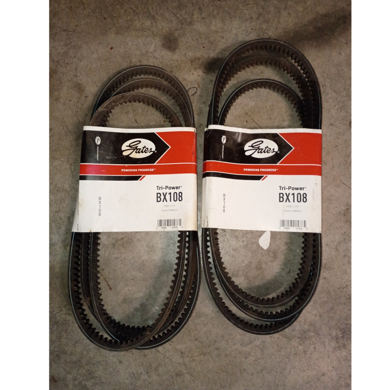 Gates Tri-Power BX108 BX108 Cogged V-Belt Industrial Power Transmission 