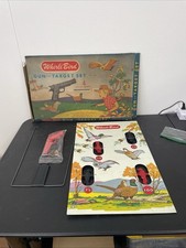 Vintage Ohio Art Whirli Bird Tin Shooting Target Game Bird Hunting Complete