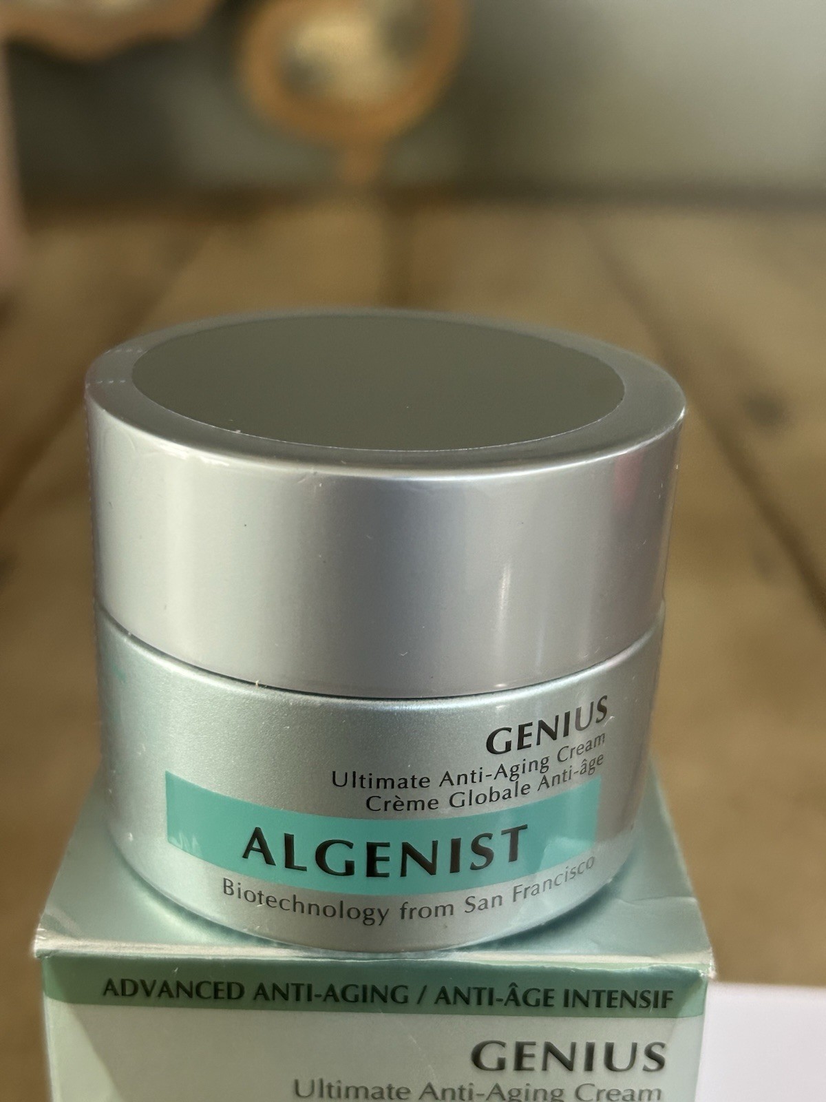 ALGENIST Genius Ultimate Anti-Aging Cream with Agluronic Acid 1 oz Sealed w/Box