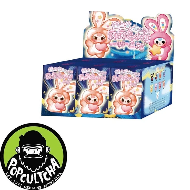 Baby Three - Lily Rabbit Town V3 Blind Box Vinyl Plush Keychain (Display of 6)