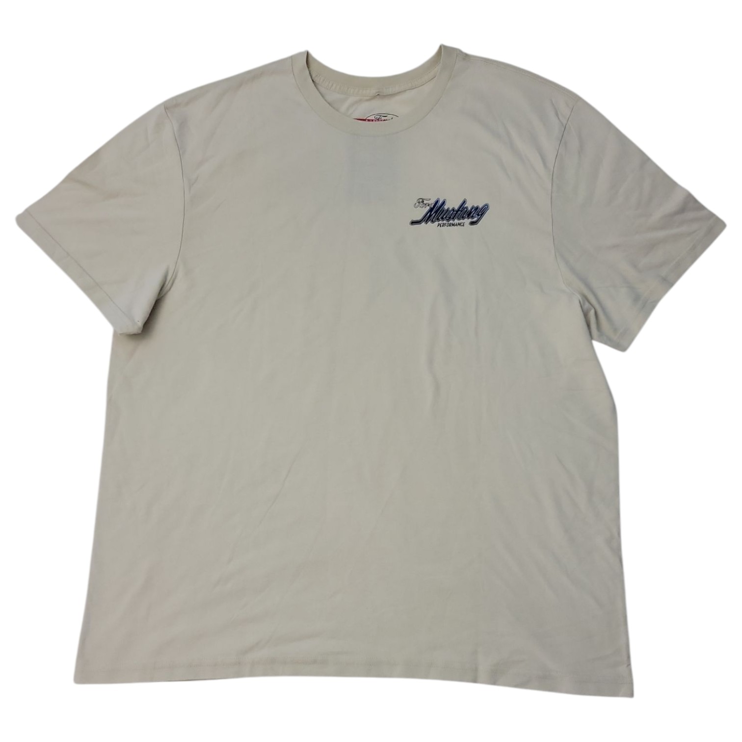 Лицензионная мужская футболка Moto Relaxed Fit с коротким рукавом и графическим принтом (Mustang, XL)