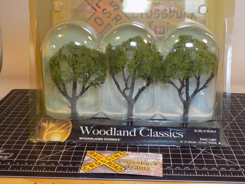 HO Woodland Scenics TR3509 Early Light 3 5" árboles (121529) | Condition: Used