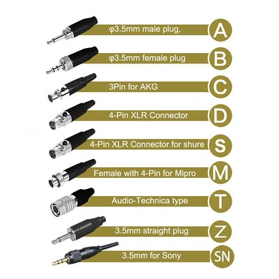 Headset -Mikrofon Kopfverteidigungsmikrofon Ohrhook -Mikrofon Für Sony Wireless