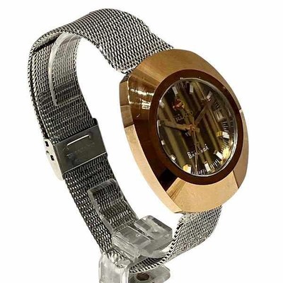 Rado Balboa Automatic Gold Dial Date Men's Wristwatches Stainless steel