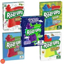 Fruit Roll Ups Fruit Flavoured Snack, Variety Pack 141g (10 x 14g)  | Pack of 10