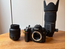 Nikon D D80 10.2MP Digital SLR Camera - Black Kit w/ 18-135mm Lens 