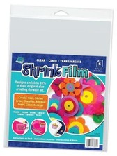 Clear Transparent Shrink Film - 8.5"x11" Print, Cut, Shrink It to Create