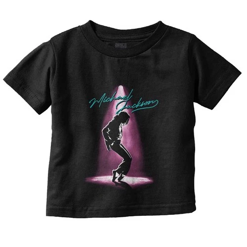Michael Jackson Toe Stand Spotlight Dance Toddler Boy Girl Youth T Shirt Tee