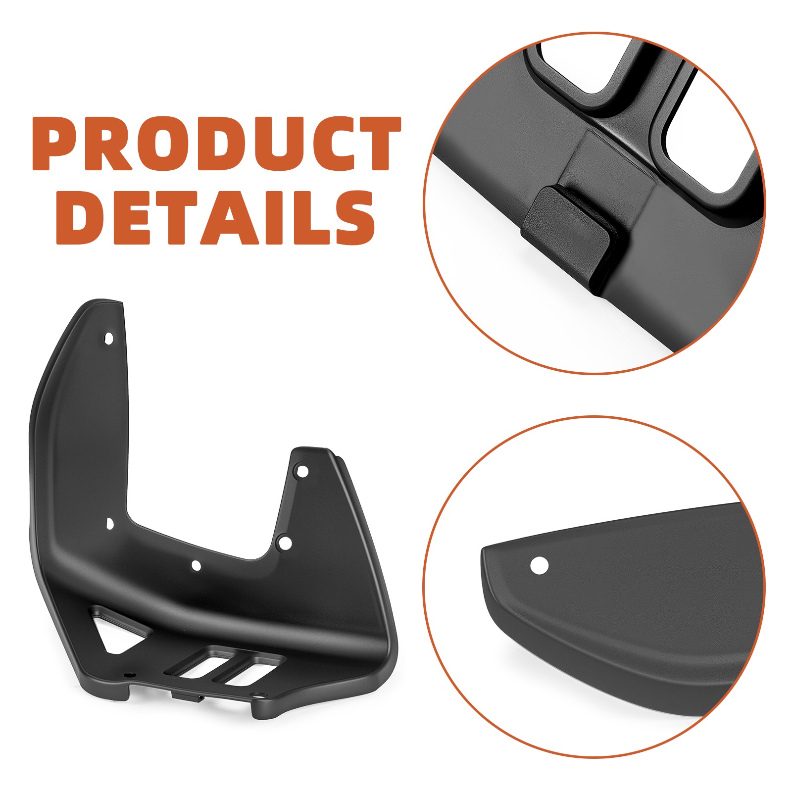 Right Splash Heel Guard For Honda FourTrax 300 TRX300 TRX300FW 80121-HC4-670ZA