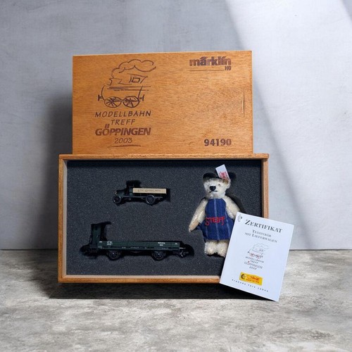 Märklin 94190 Steiff Set Spur HO mit Zertifikat gebraucht Japan | Condition: Gebraucht