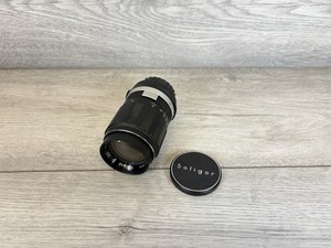 Vintage Soligor f/3.5 135mm Prime Telephoto Camera Lens Pentax Praktica Mount