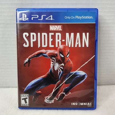 Marvel's Spider-Man (Sony PlayStation 4, PS4 2018) Marvel Blu-ray Disc 