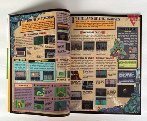 Nintendo Power Volume 30 Final Fantasy II November 1991 + 2 Faceball Posters NES - Picture 5 of 15