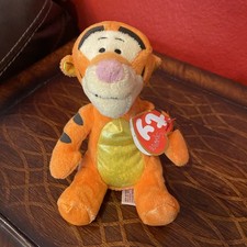 Ty Beanie Babies  TIGGER  the 5" SPARKLE Winnie the Pooh Great Shape W/ Tags