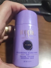 TOPPIK HAIR FILLER VOLUMIZINGMICRO FIBERS FOR FULLER THICKER HAIR- BLACK 0.42 OZ