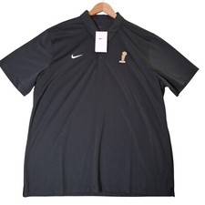 Nike Football Franchise Polo Shirt Men's 2XL Black Dri-Fit Performance
