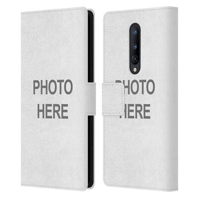 CUSTOM CUSTOMIZED PERSONALIZED CUSTOM LEATHER BOOK CASE FOR ONEPLUS PHONES