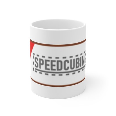 11 Unzen weißer Becher