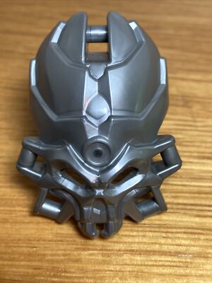 20251 LEGO Parts 3 Bionicle Mask Skull Spider 20251 FLAT SILVER