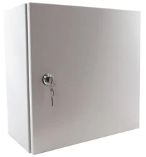 YuCo YC-20X16X6-UL-FE-EL-2-KF Nema Type 4 Enclosure with Lock & Key 20" 16" 6"