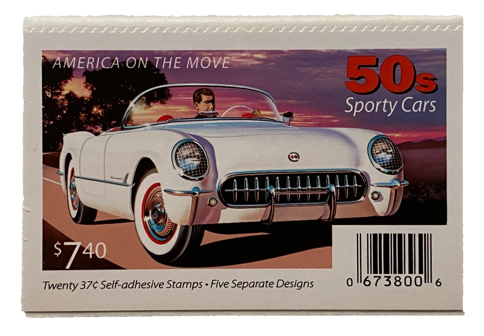 Mint Never Hinged/MNH Cars United States Stamps