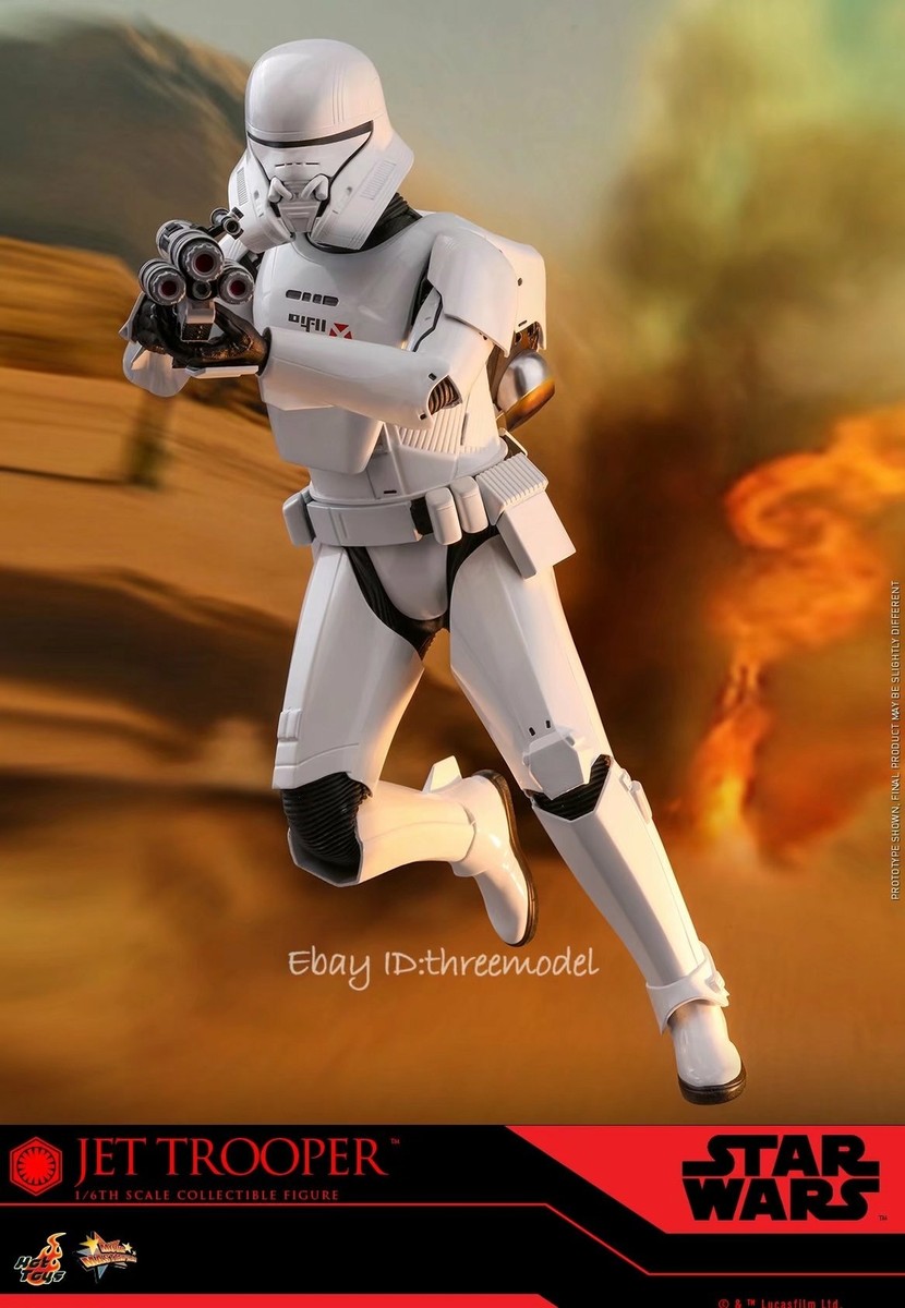 Hot Toys HT 1/6 MMS561 Star Wars Jet Trooper White Ver Action
