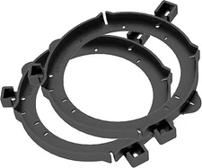 Aftermarket 5.25 Car Door/Rear Speaker Mounting Adapter Bracket Mounts Ring