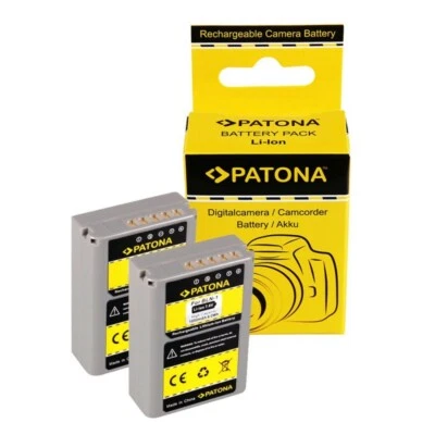 PATONA 2 Akku für Olympus PS-BLN1 BLN-1 OM-D E-M5 EM5 Mark II Stylus XZ-2 Pen E-P5 E-M1