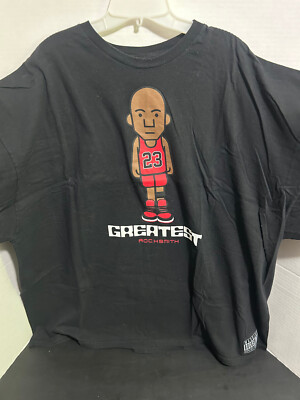 Rocksmith Men's Michael Jordan GOAT ''Greatest'' T-Shirt 3XL Bulls