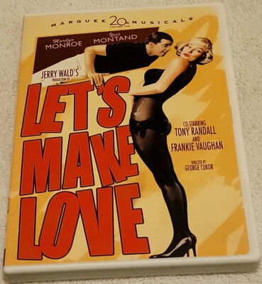 Let's Make Love DVD 1960 Marilyn Monroe , Yves Montand Rare oop 