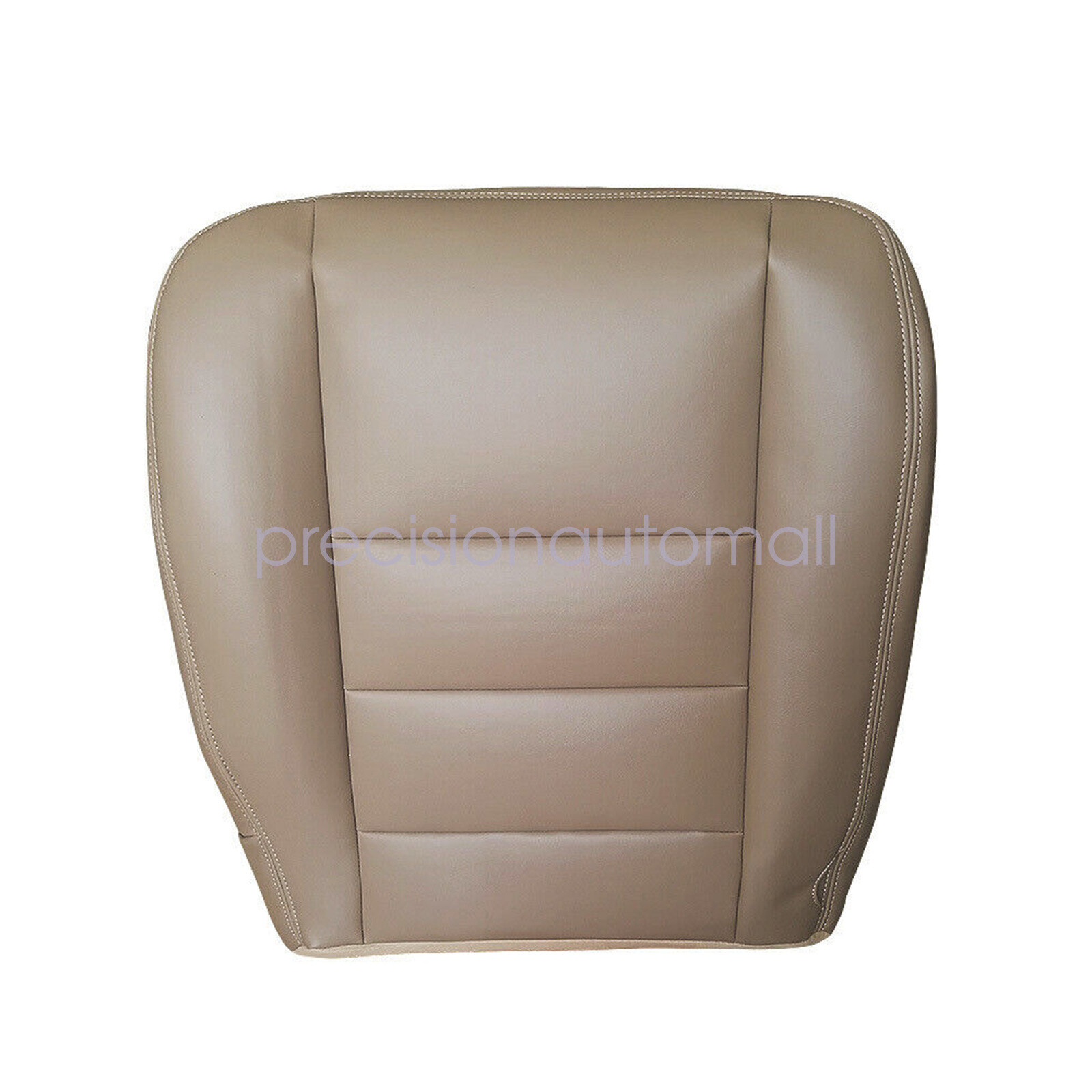 Driver & Passenger Bottom Seat Cover Tan & Foam Pad For 2002-2007 Ford F250 F350