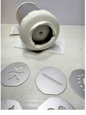 Cookie Press 1526 W/9 Cookie Disk &1 Ricer Disk Pampered Chef Boxed Excellent