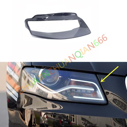 Aftermarket Headlight Bezels / Spoiler For Audi A4 S4 RS4 B7 8E 8H - Evil Look, Front Left/Right