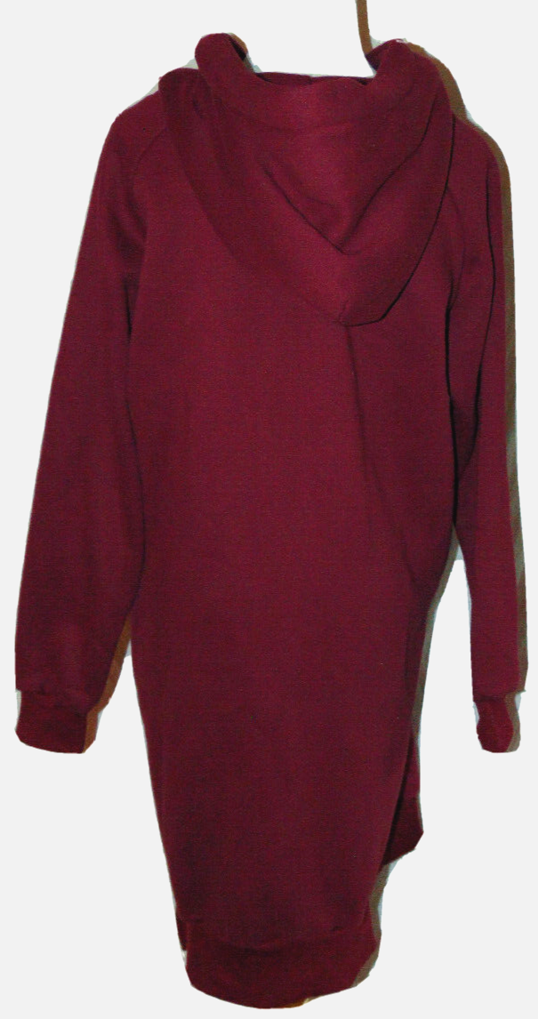 NUTEXROL Women's Thickening Long Fleece Sweatshirt String Hoodie