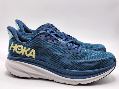 Hoka Clifton 9 Herren Laufschuhe - Midnight Ocean/Blue Steel - US 11,5D - Bild 1 von 7